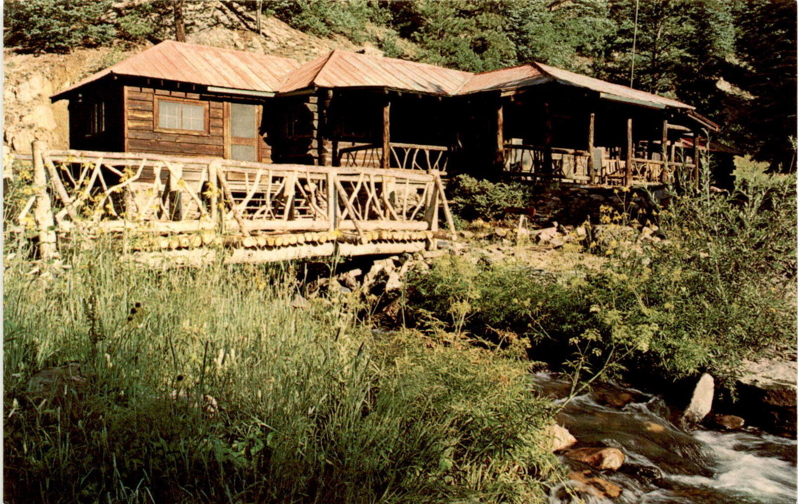 Philmont Scout Ranch, Explorer Base, Cimarron, New Mexico, Waite Postcard