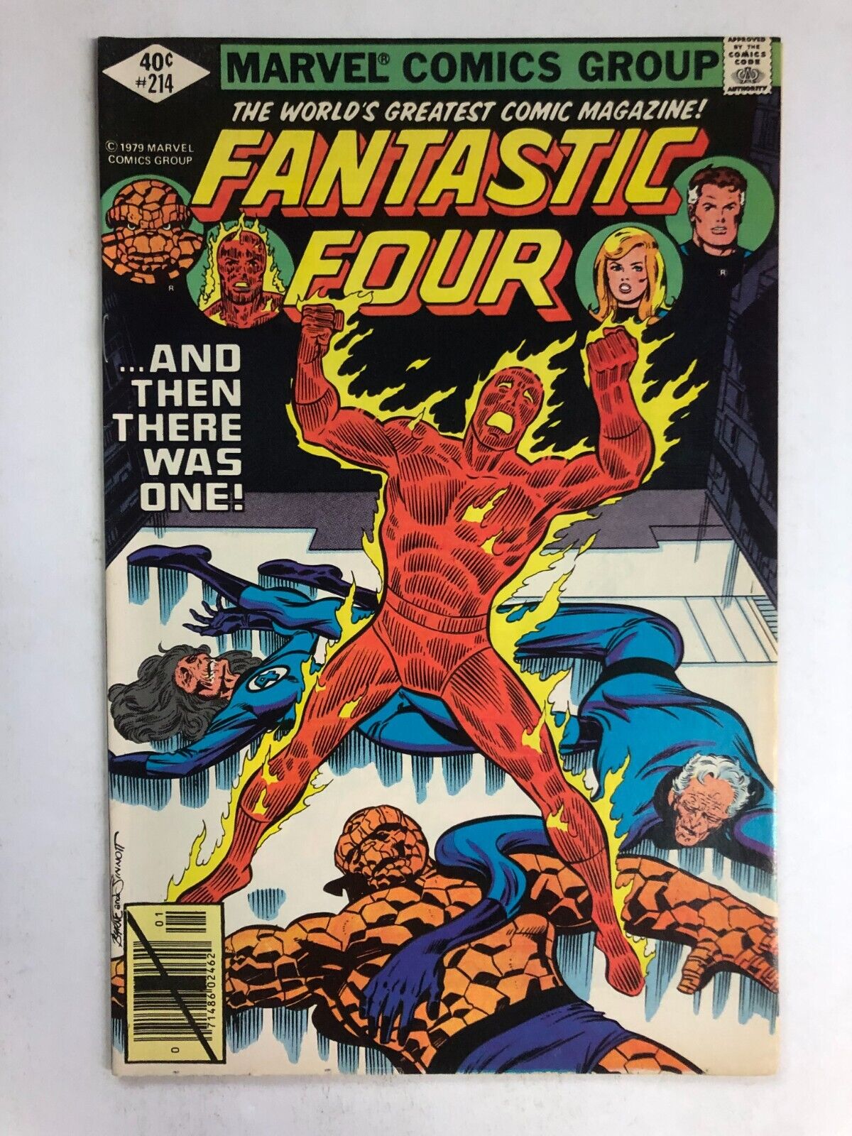 Fantastic Four #214 - Marv Wolfman - 1979 - Possible CGC comic