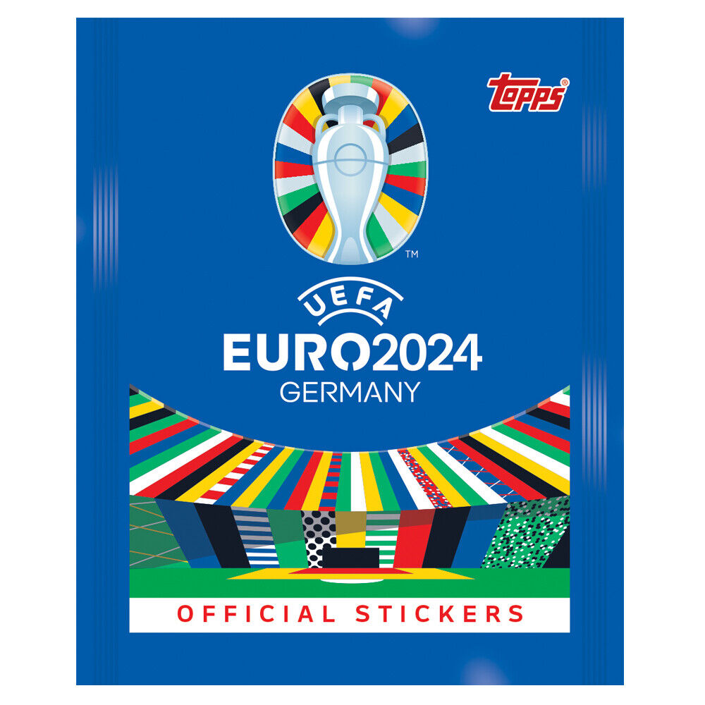 Topps UEFA EURO 2024 Germany collectible sticker display album