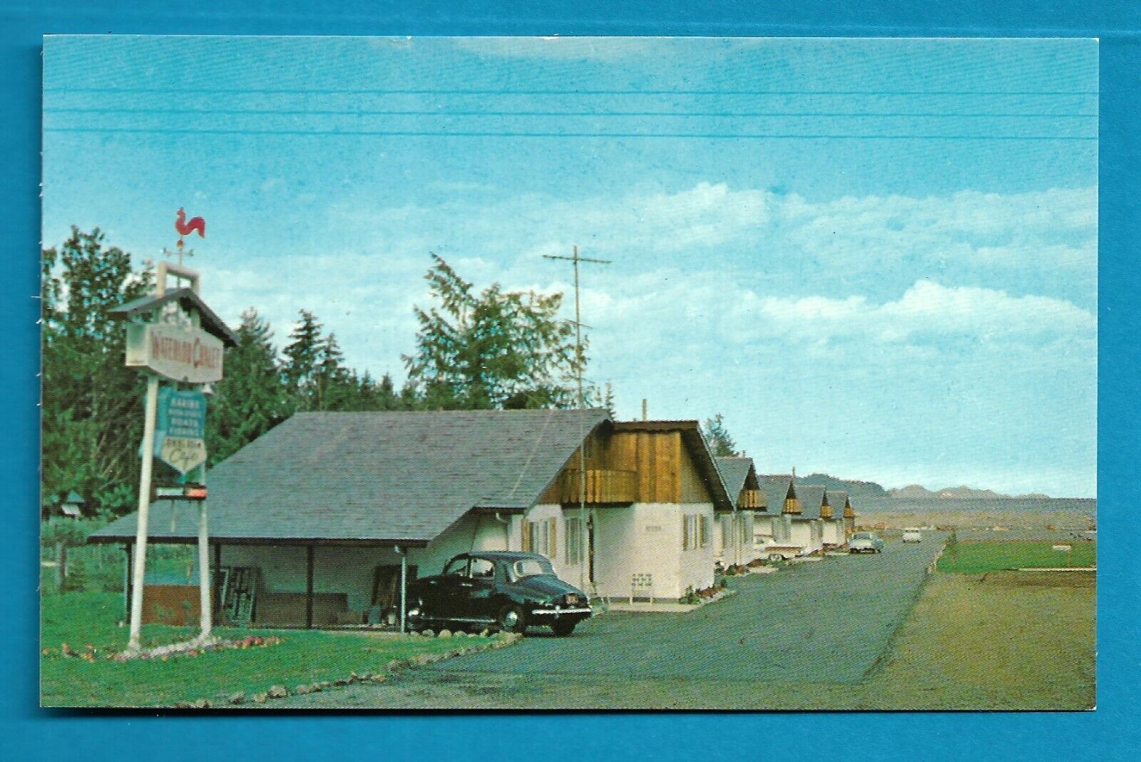 Waterloo Chalets, Fanny Bay, Vancouver Island British Columbia, Grant-Mann Litho