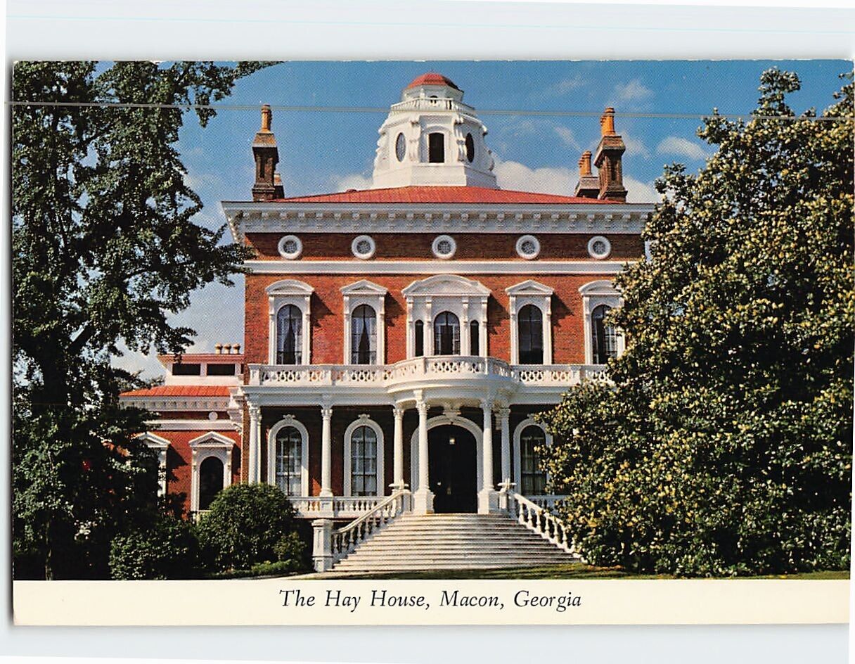 Postcard The Hay House Macon Georgia USA