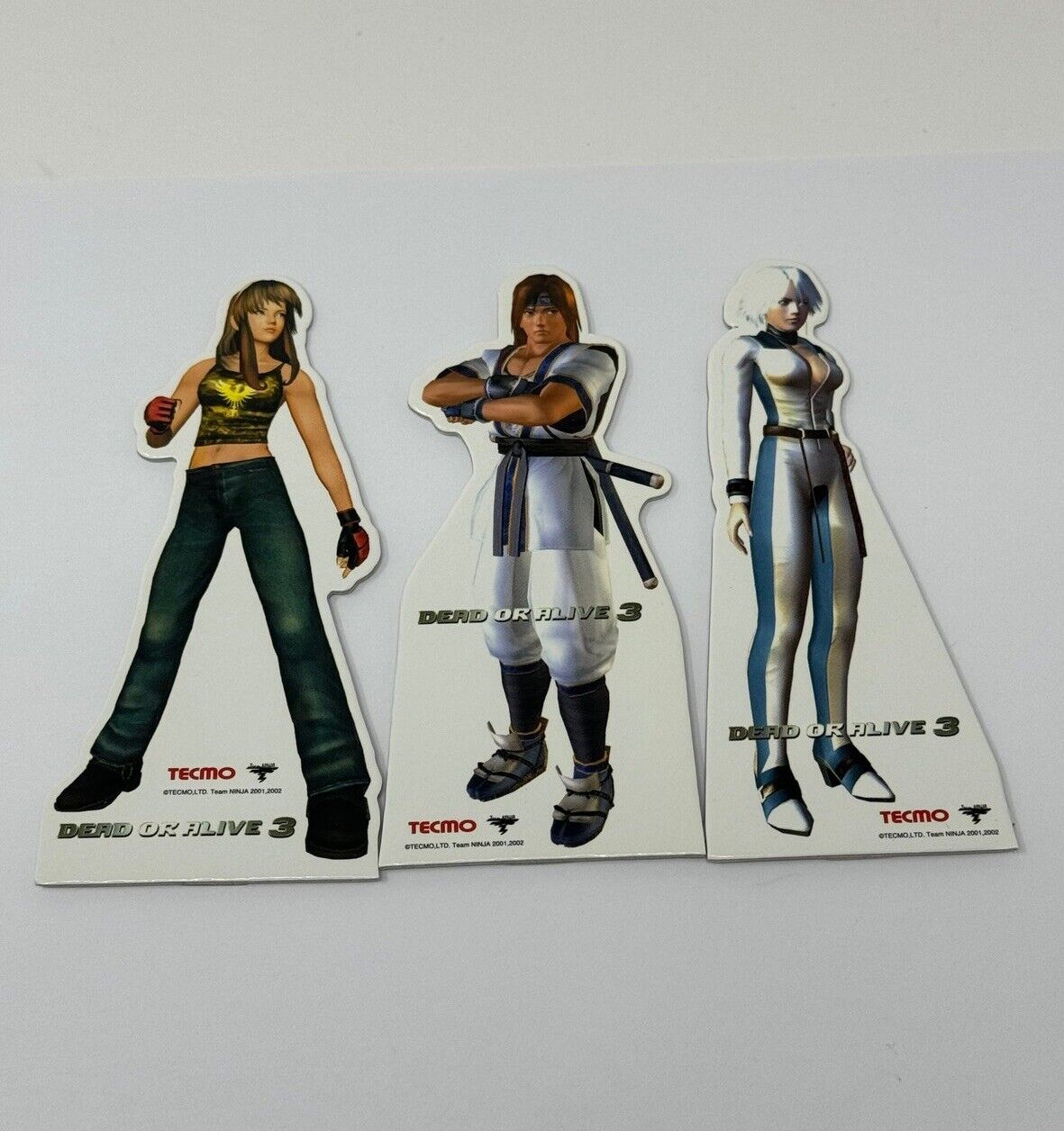 Dead or Alive 3 Three Promotional Stands Small Japan Import