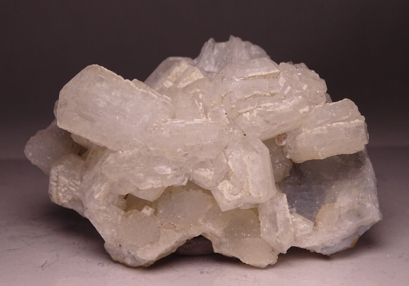 Apophyllite on Chalcedony Mineral Collector Specimen Poonan India