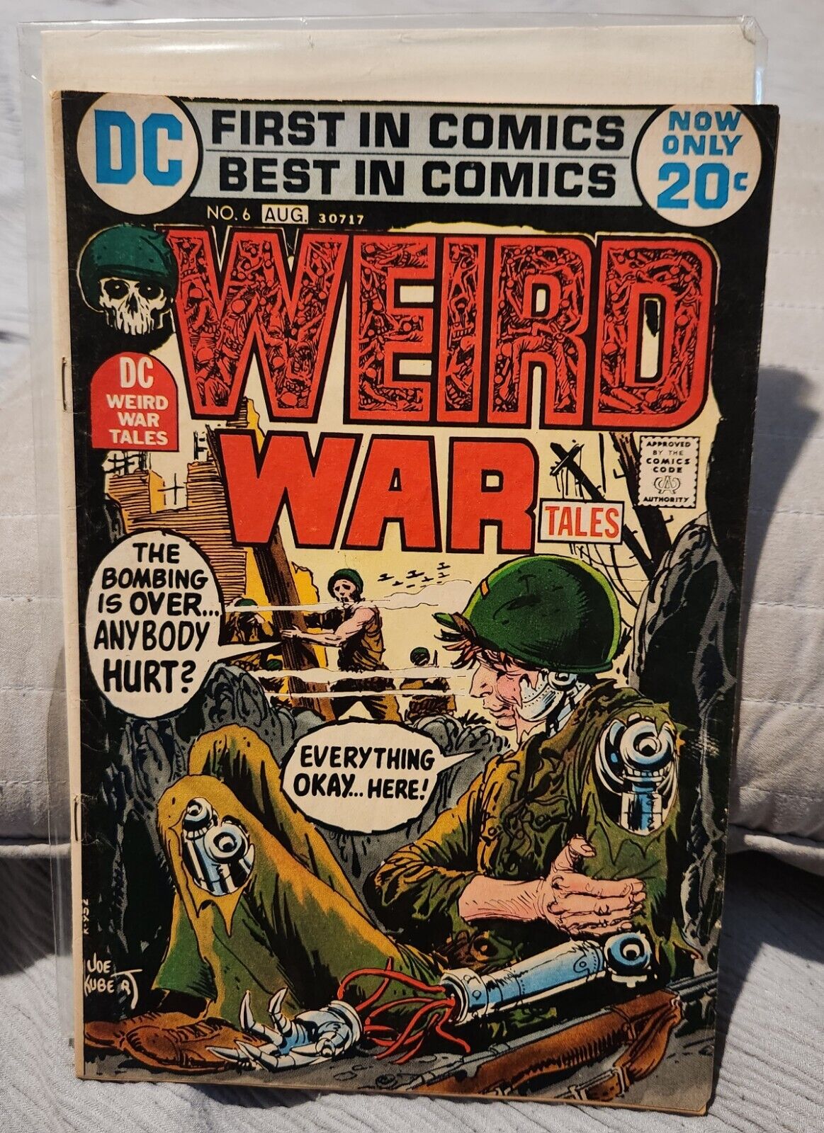 Weird War Tales #6  Bronze Age War DC Comics 1972