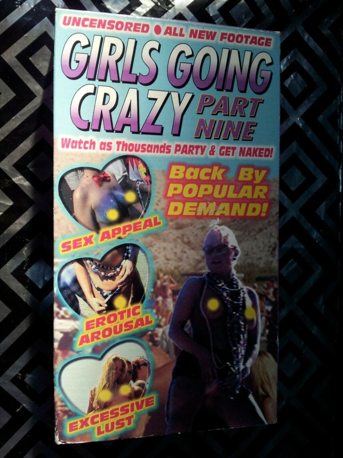 2001 GIRLS GOING CRAZY  - RARE VHS VIDEO - PART 9  DMN  UNCENSORED  807500010238