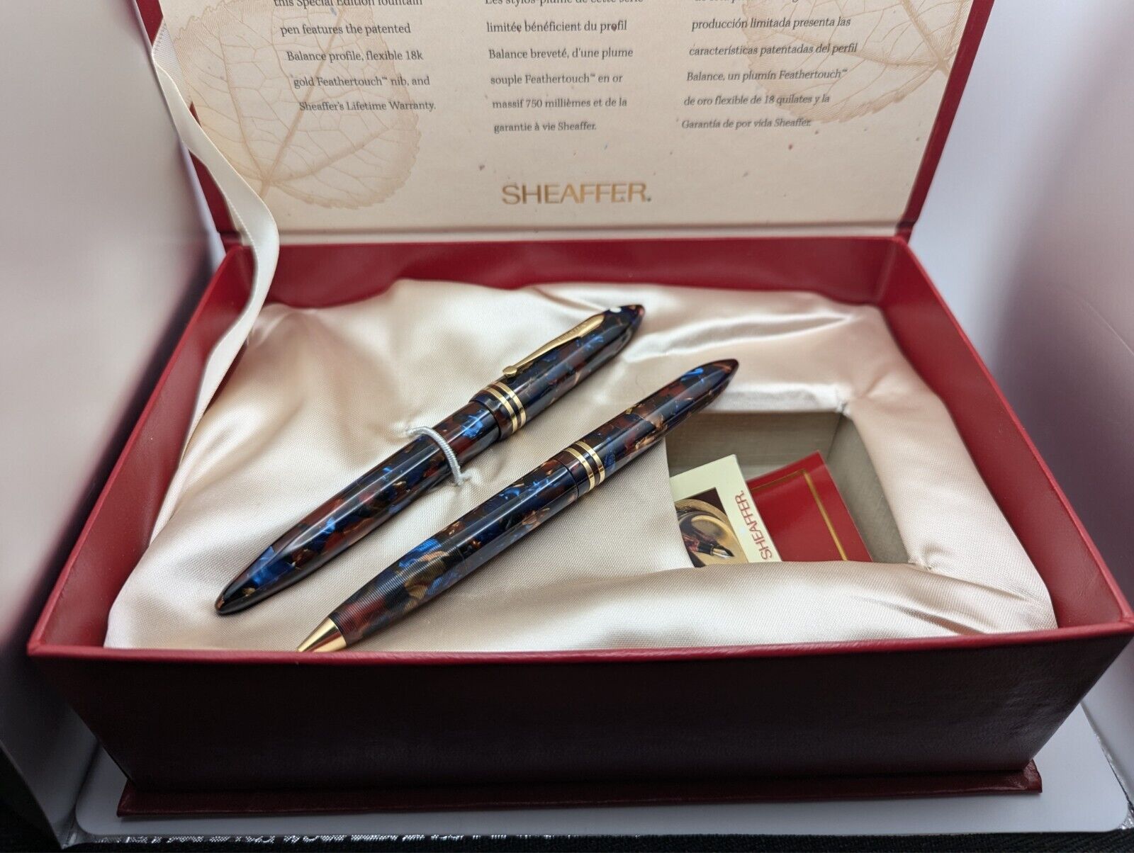 Sheaffer Balance Special Edition Fountain And Ballpoint Pens (Pre-Owned) w/ Box