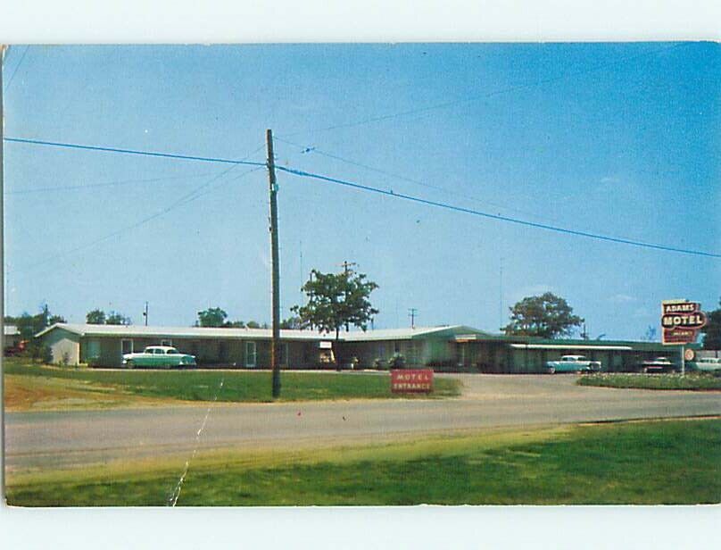 1950\'s OLD CARS & ADAMS MOTEL De Funiak Springs Florida FL : clearance r0580