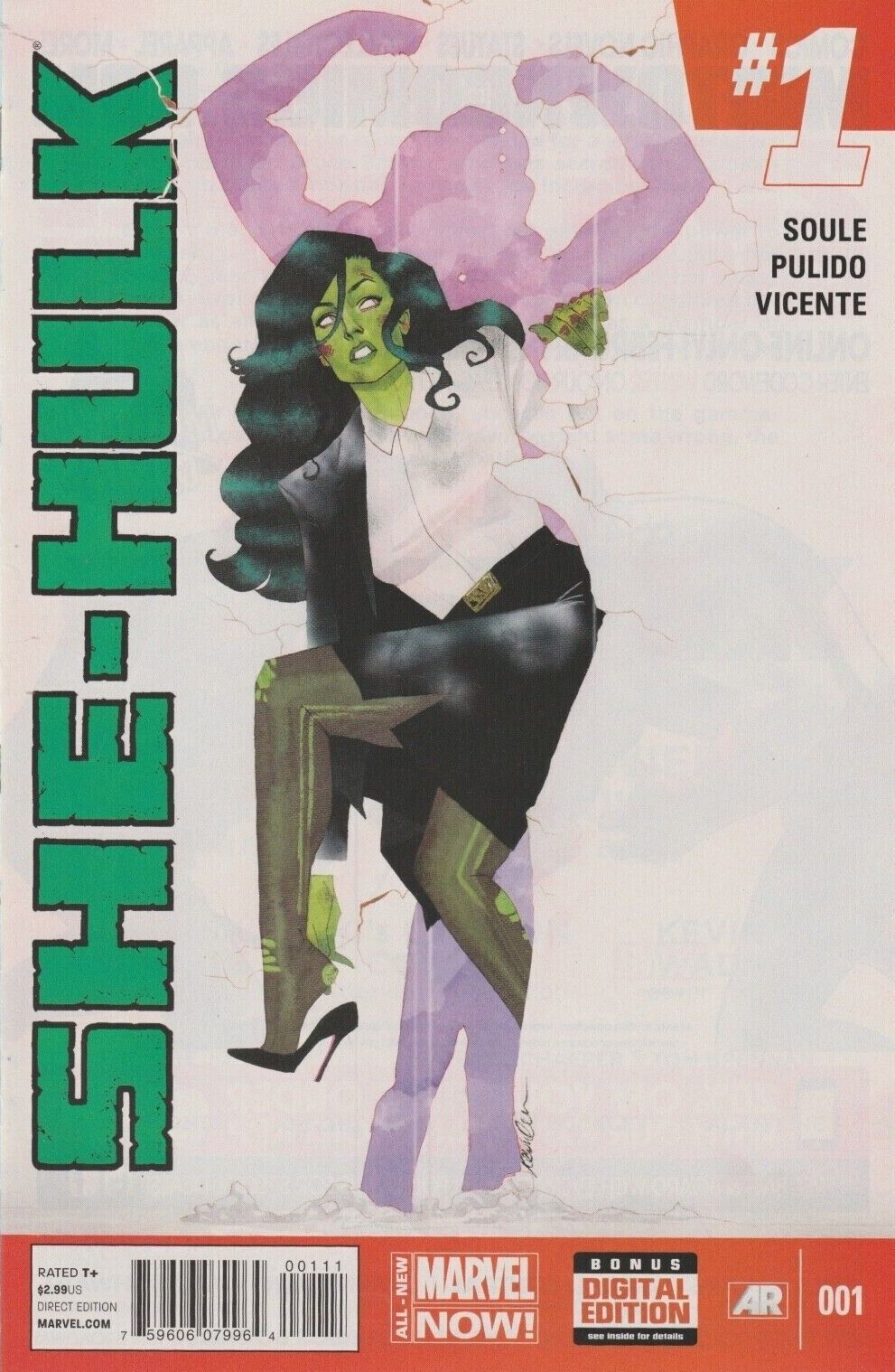 (2014) SHE-HULK #1 1st Print Disney+ Show