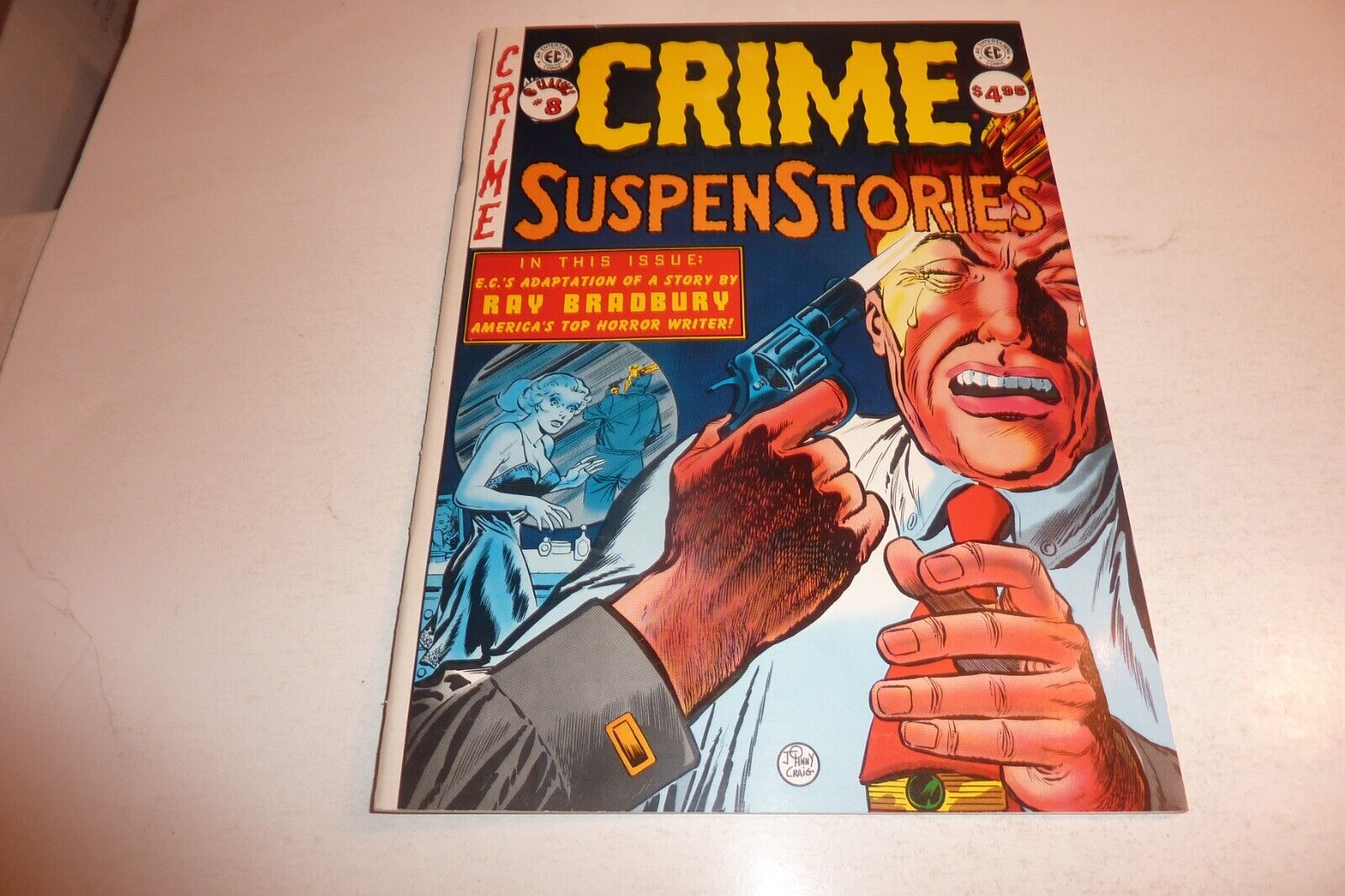 EC CLASSICS #8 CRIME SUSPENSTORIES Russ Cochran 1986 Magazine Size VF/NM 9.0