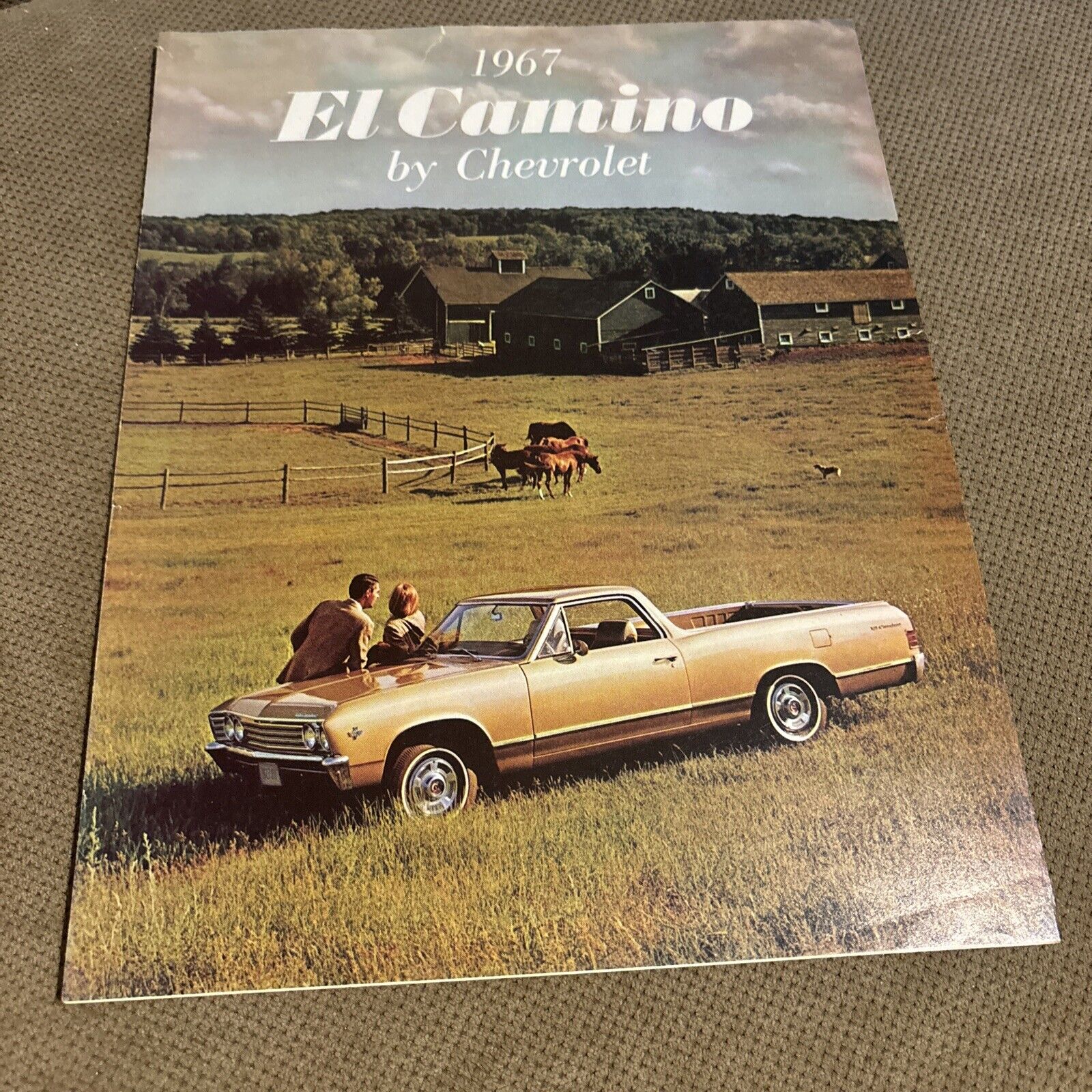 Original 1967 Chevrolet El Camino Sales Brochure Catalog
