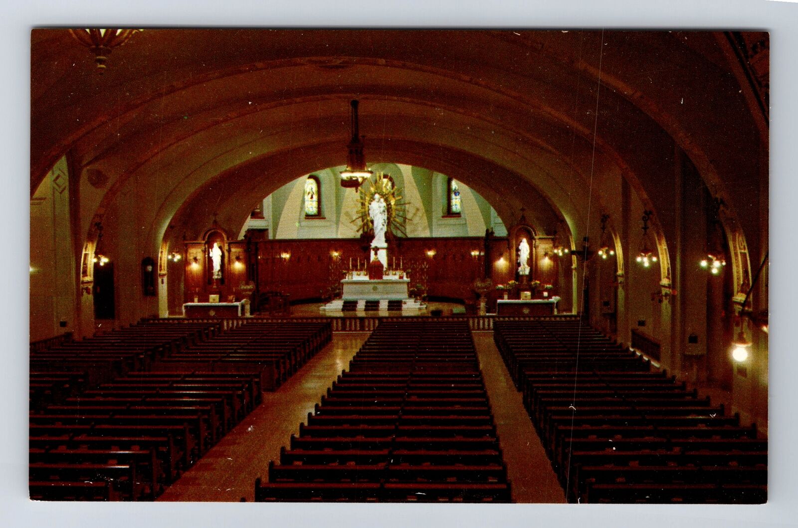 Montreal, Quebec, Canada, Oratory Of Mount Royal, Antique, Vintage Postcard