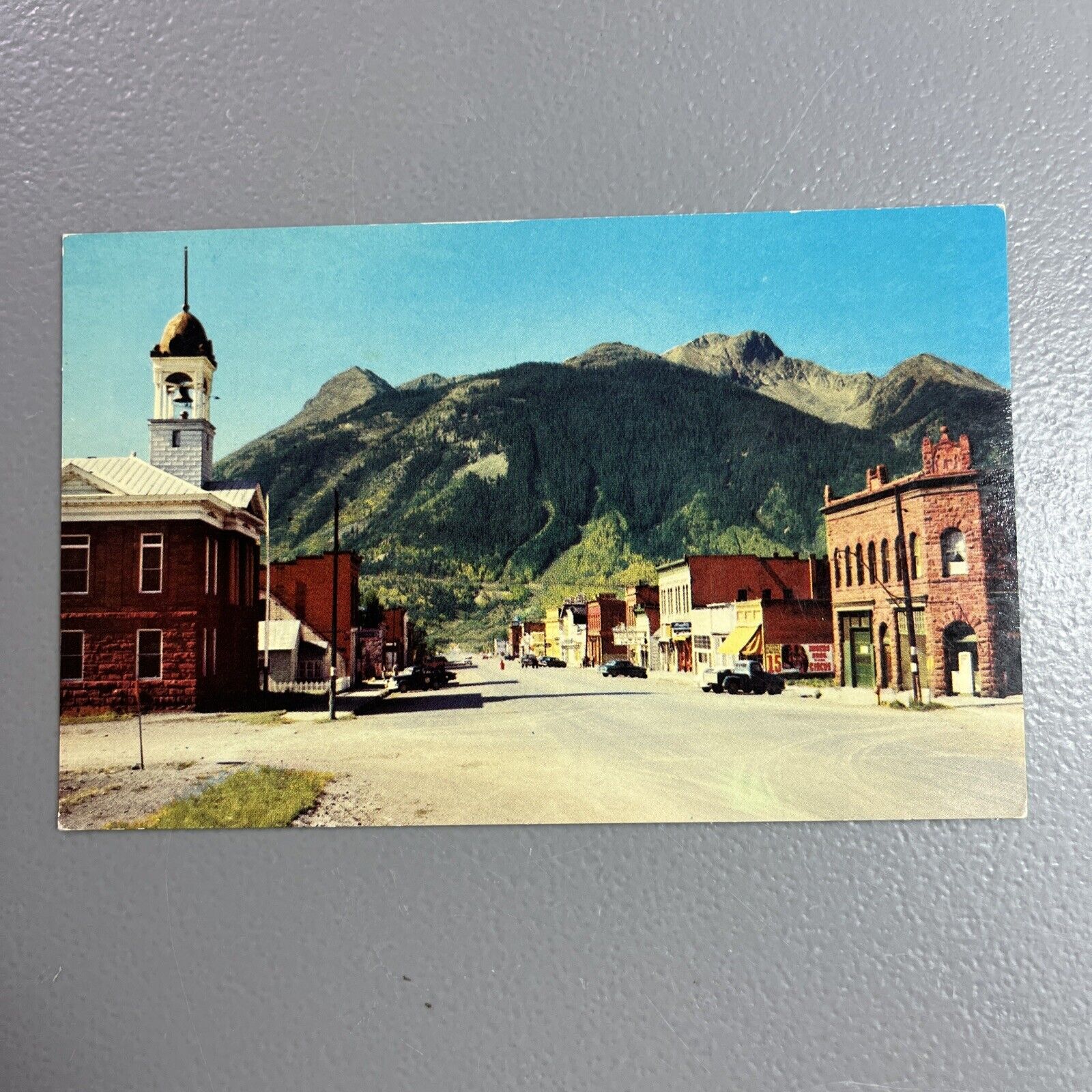 Silverton CO-Colorado, Ghost Town Of Mining Era Vintage Souvenir Postcard