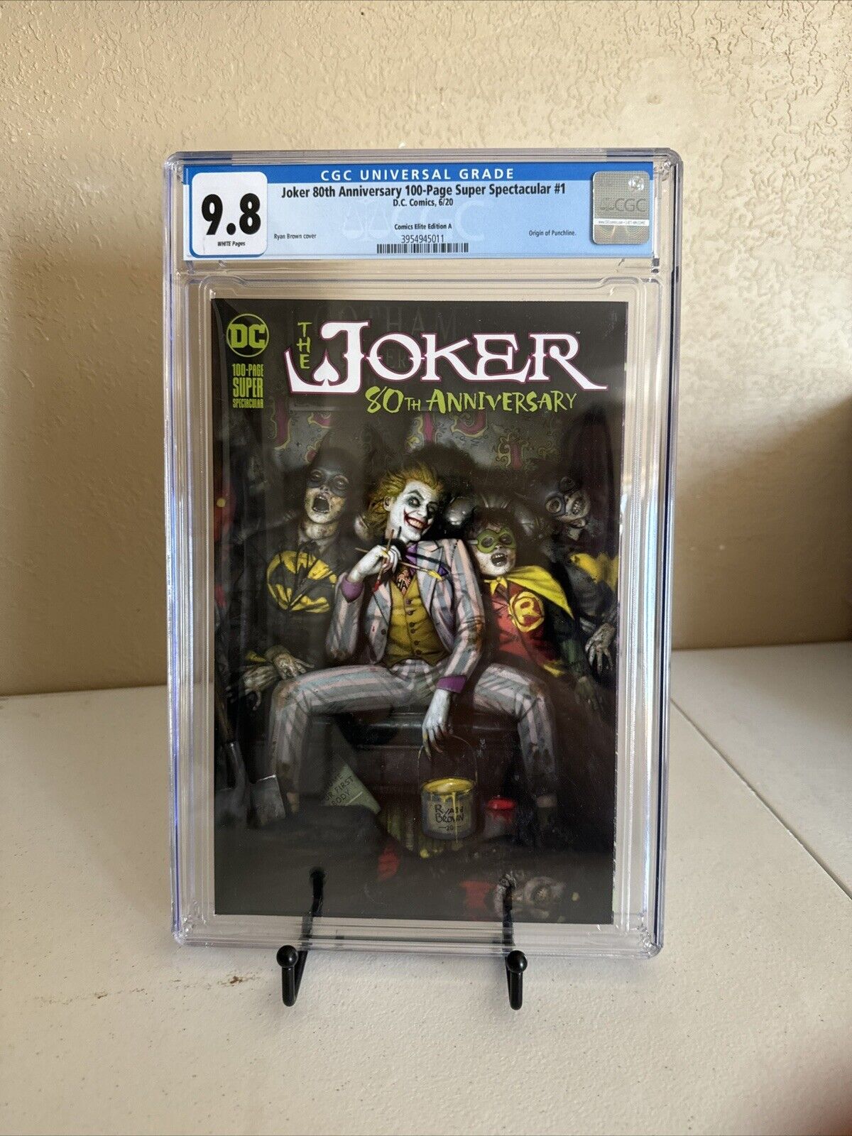 Joker 80th Anniversary 100-page Super Spectacular #1 9.8 CGC  Elite Edition A