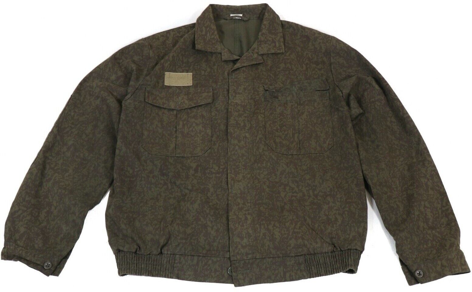Medium - Authentic Czech Czechoslovakian Army M92 Forest Camo Jacket Shirt VZ.92