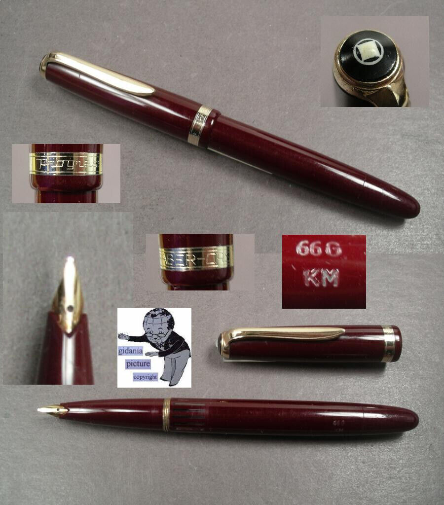 Osmia Faber Castell 66 G fountain pen in rare colour 1950ties