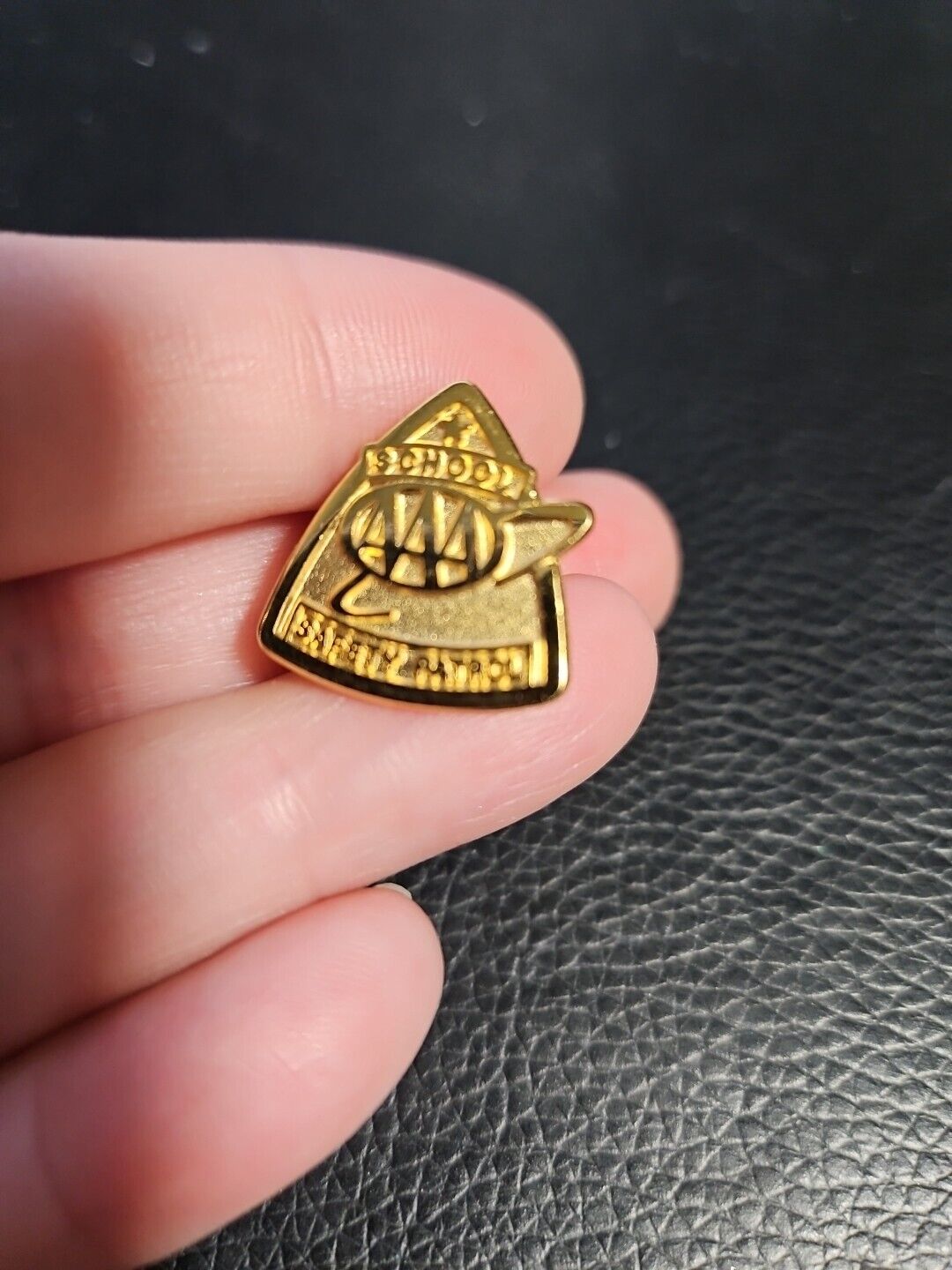 Vintage AAA Safety Patrol School Pin