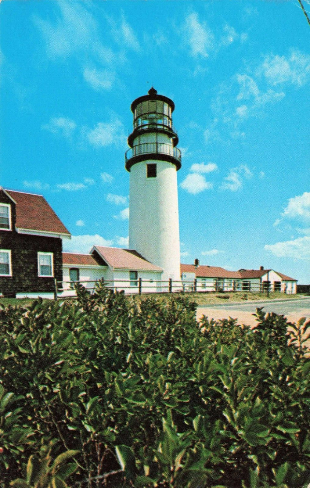 Postcard Highland Light North Truro Cape Cod Massachusetts MA Vintage