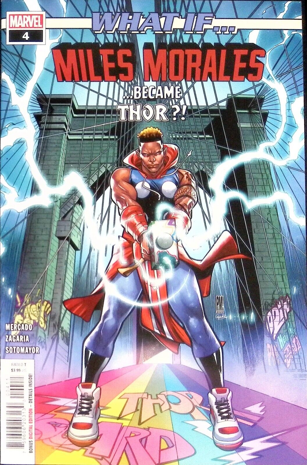 What If...Miles Morales #4 - High Grade Miles becomes Thor
