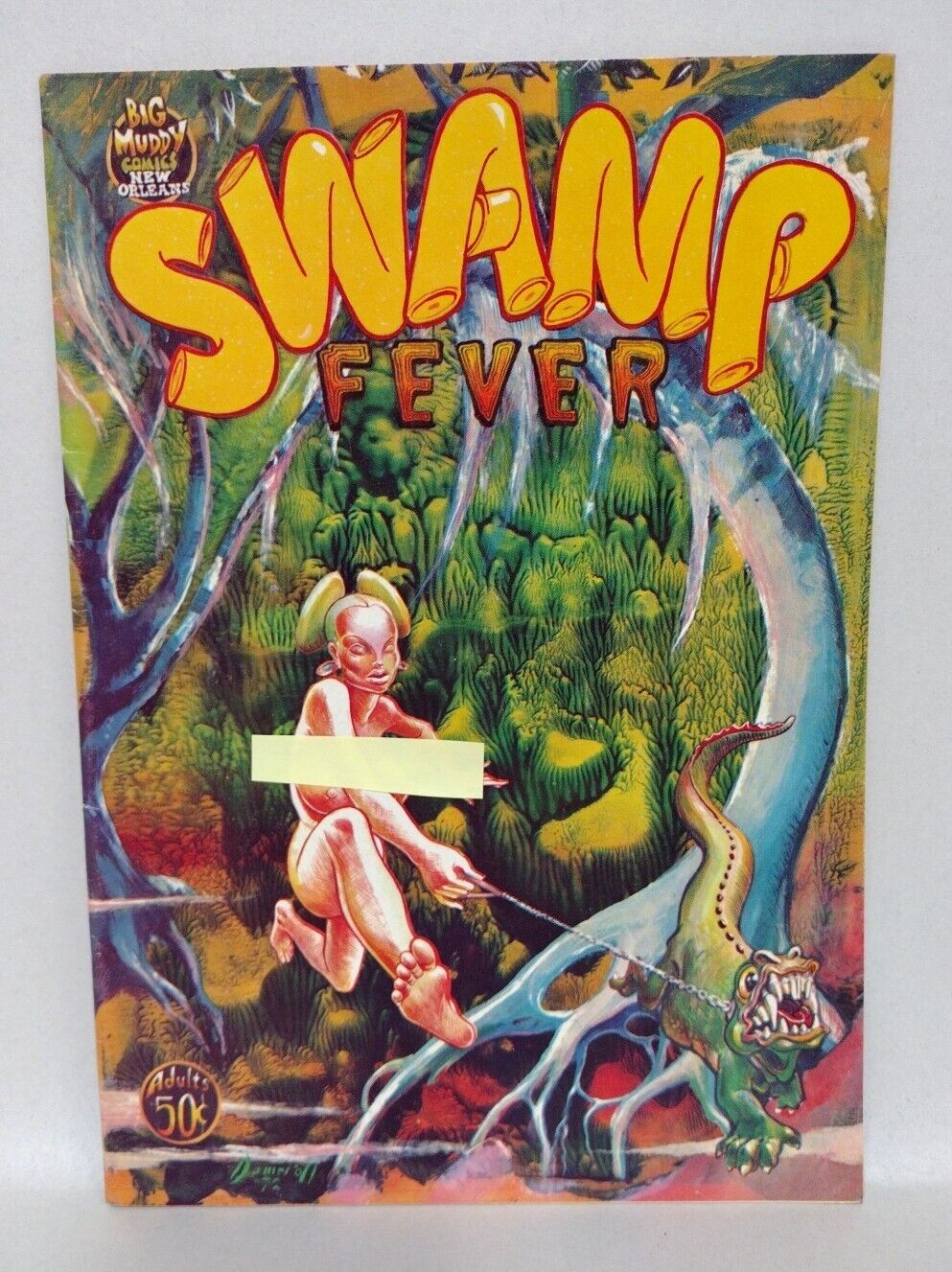 SWAMP FEVER #1 (1972) Big Muddy Underground Comic Dany Frolith
