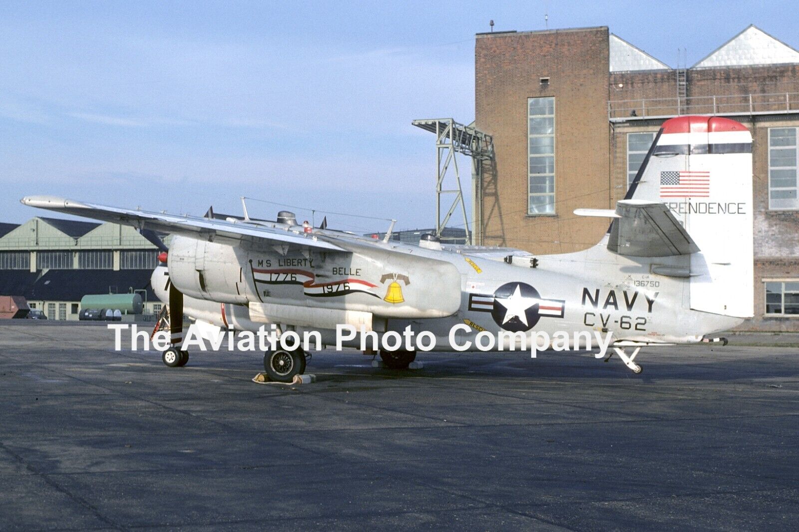 US Navy USS Independence Grumman C-1A Trader 136750 (1975) Photograph