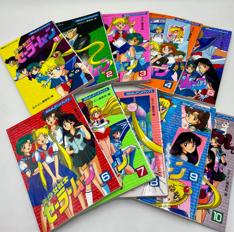 SAILOR MOON Bishojo Senshi Manga Comic Complete Set 1-10 NAOKO TAKEUCHI Book KO