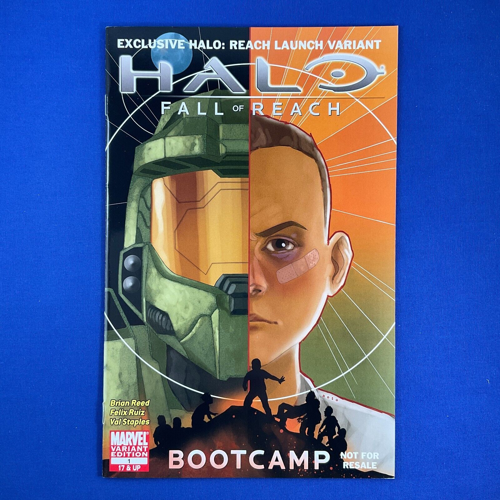 HALO Fall of Reach #1 Bootcamp Not For Resale Promo Variant Comic MARVEL COMICS
