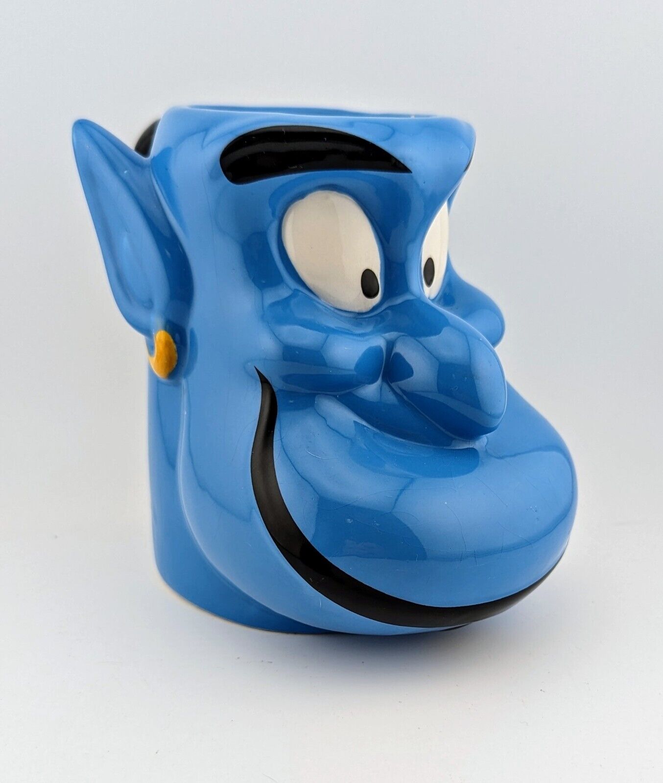 Aladdin, Genie Face, Over-Sized Sculpted Mug, Ceramic, Disney Brand