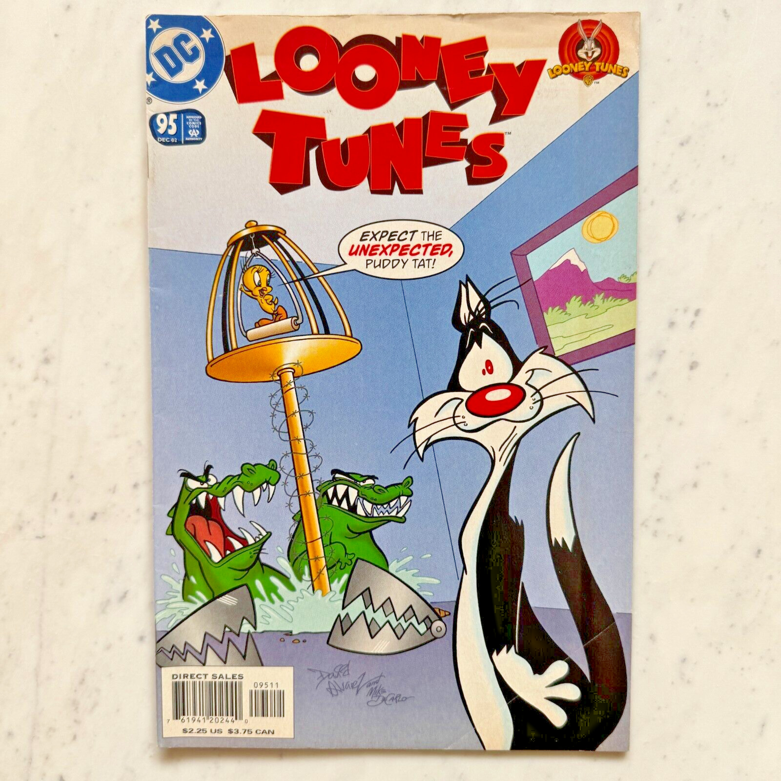 Looney Tunes #95 FN+ DC Comics 2002 WB WARNER BROS Low Print Run HTF