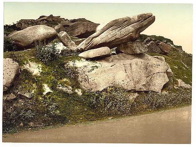 Photo:Hathersage,Toad Rock,Derbyshire,England,c1895