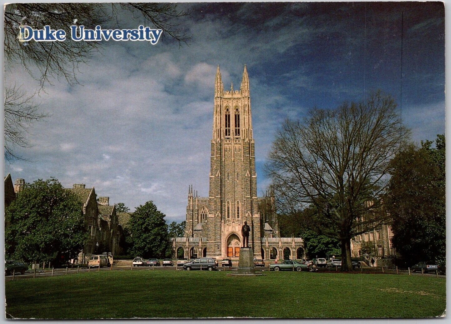 Postcard: Duke University Chapel - Iconic Gothic Architecture & Carillon Be A144