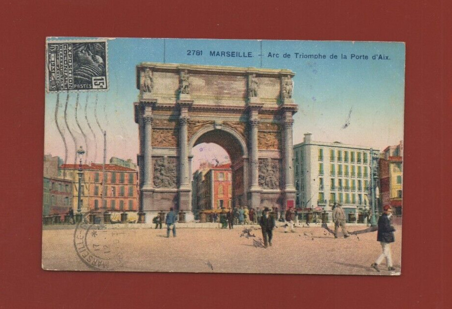 MARSEILLE - Arc de Triomphe de la Porte d\'Aix --- (i 6064)