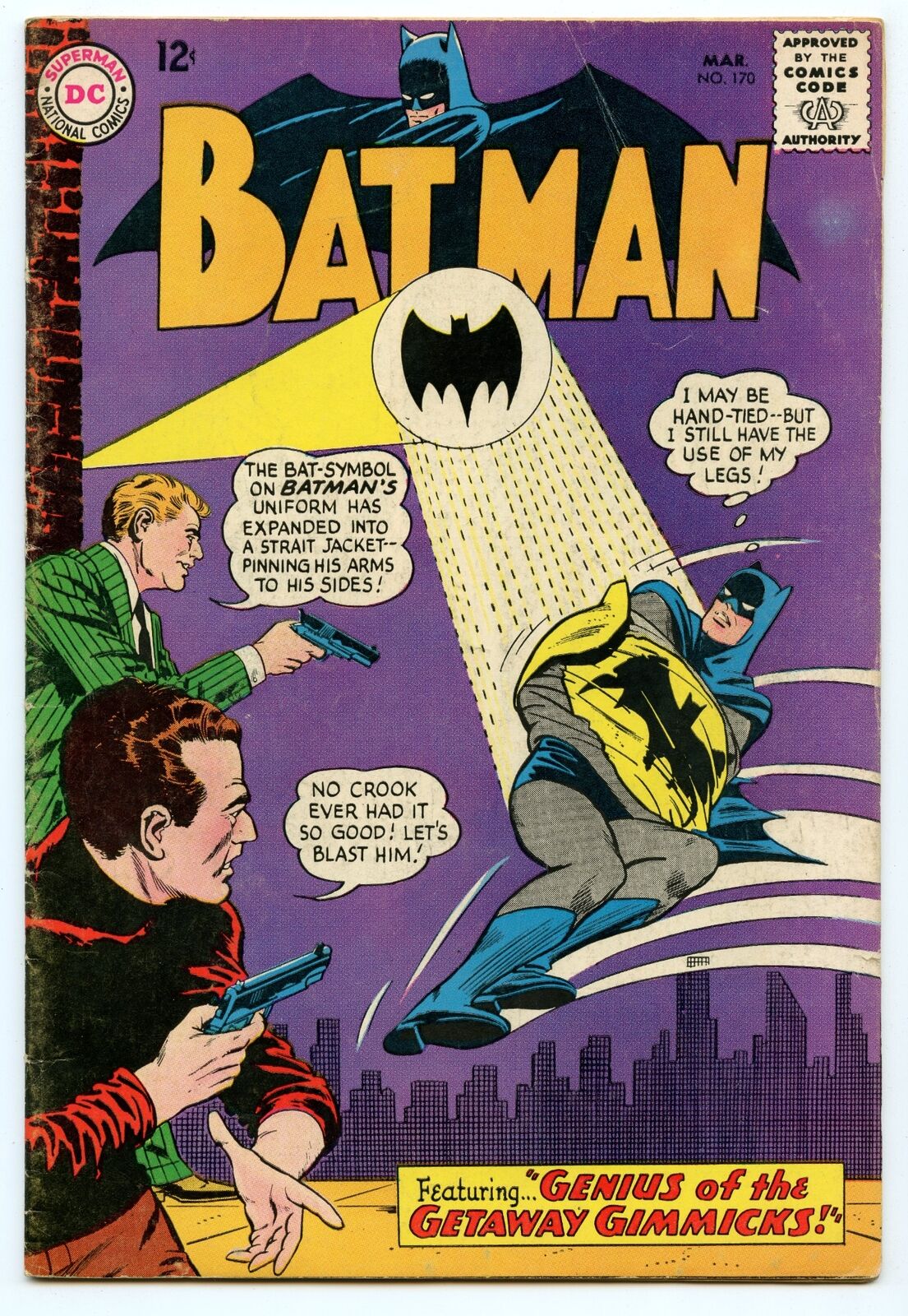 Batman 170 (Mar 1965) VG (4.0)