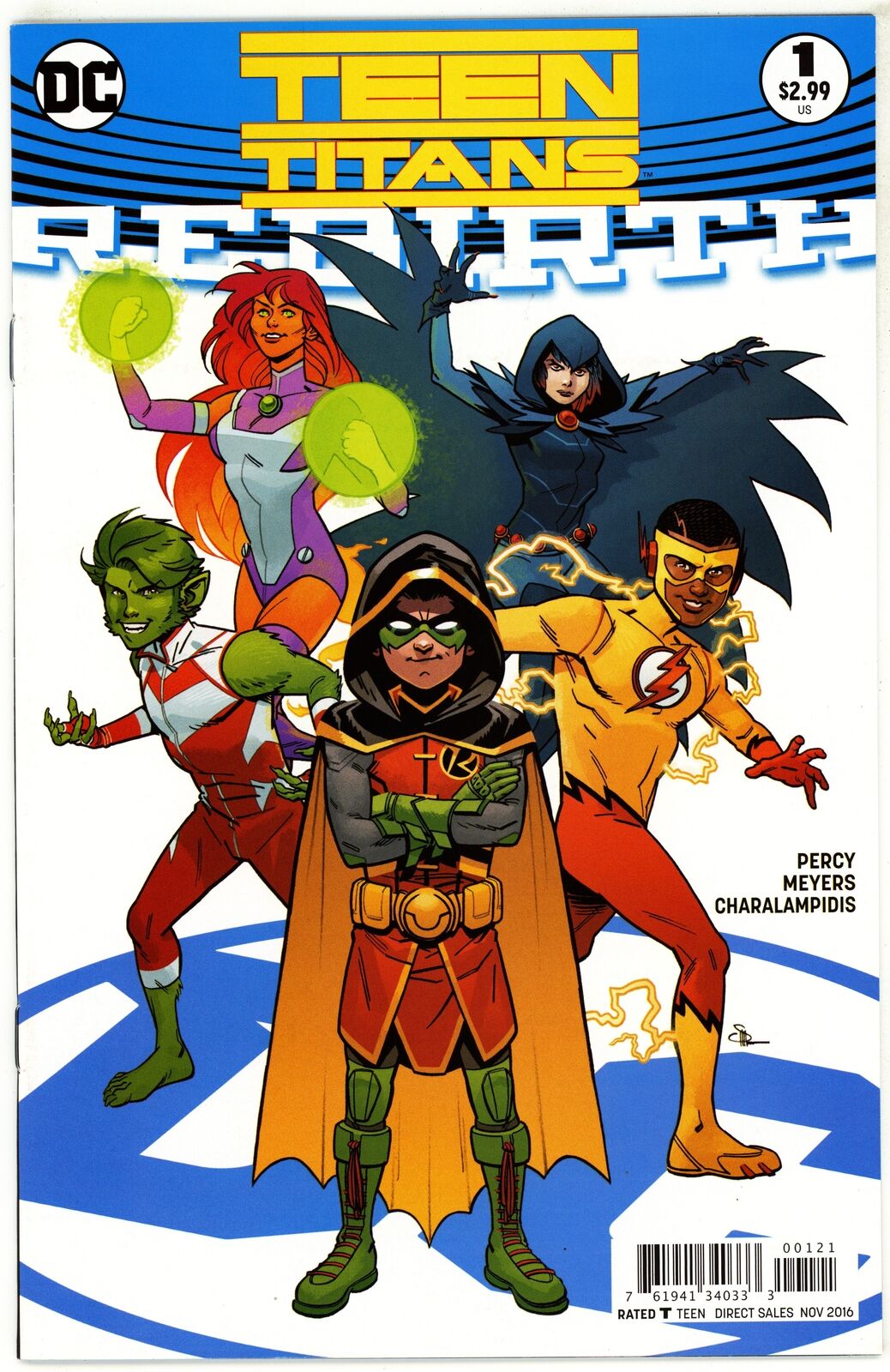 Teen Titans Rebirth (2016) #1B NM 9.4 Evan Shaner Variant Cover