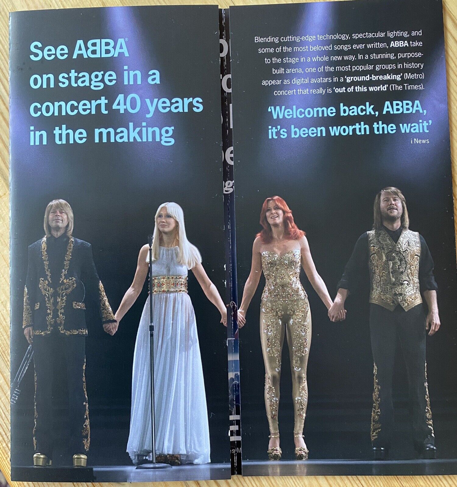 ABBA VOYAGE Show Original Promotional 