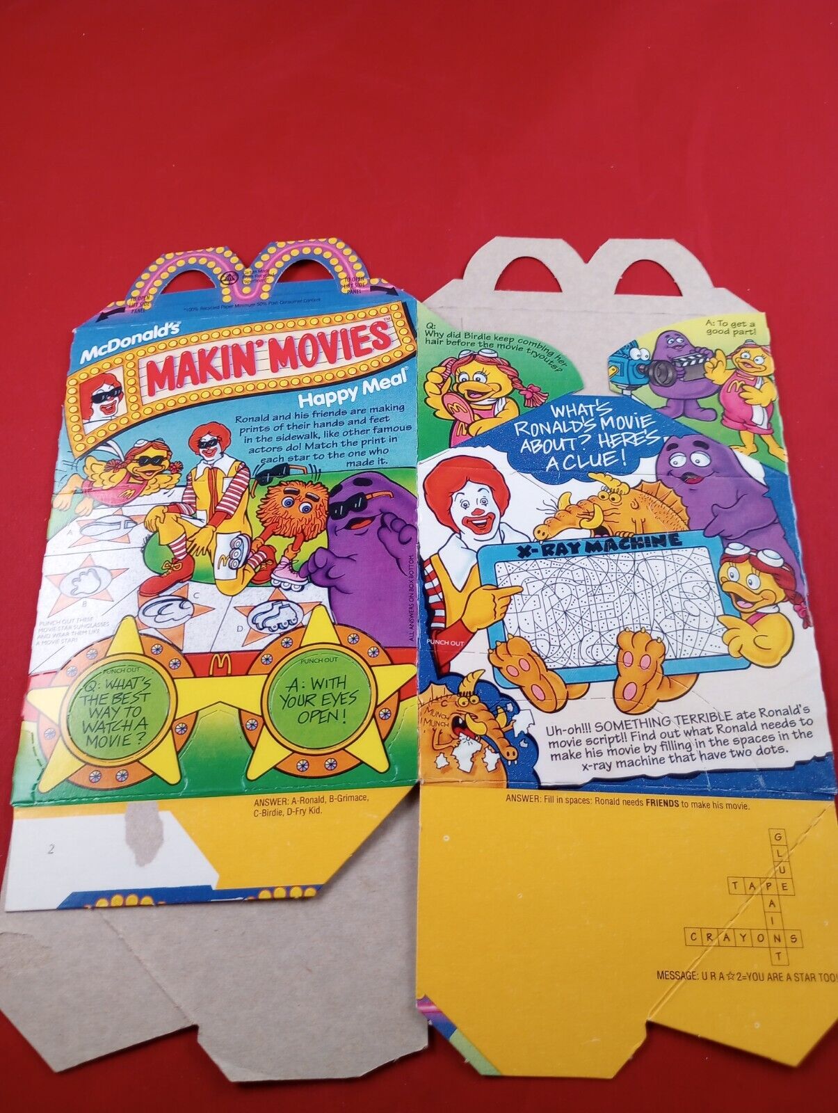 Vintage Ronald McDonald Makin\' Moves McDonald\'s Happy Meal *69