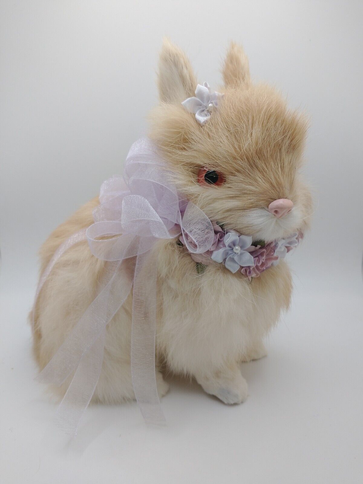Vintage Real Rabbit Fur Adorable Bunny 