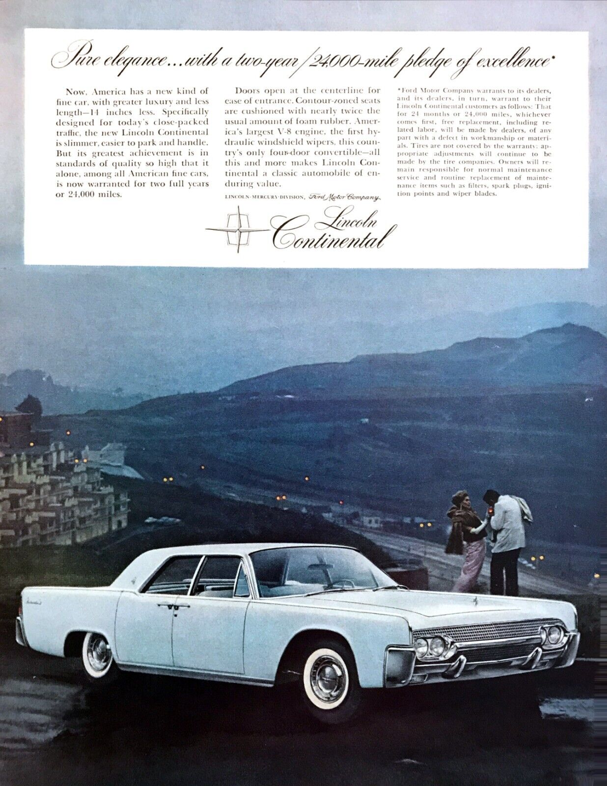 1961 Lincoln Continental Sedan photo \
