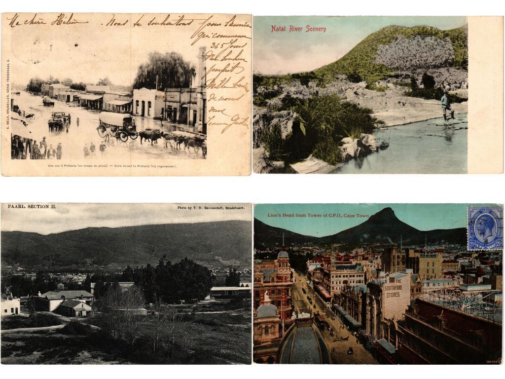SOUTH AFRICA AFRIQUE SUD  180 Vintage  Postcards  Mostly pre-1940 (L4218)