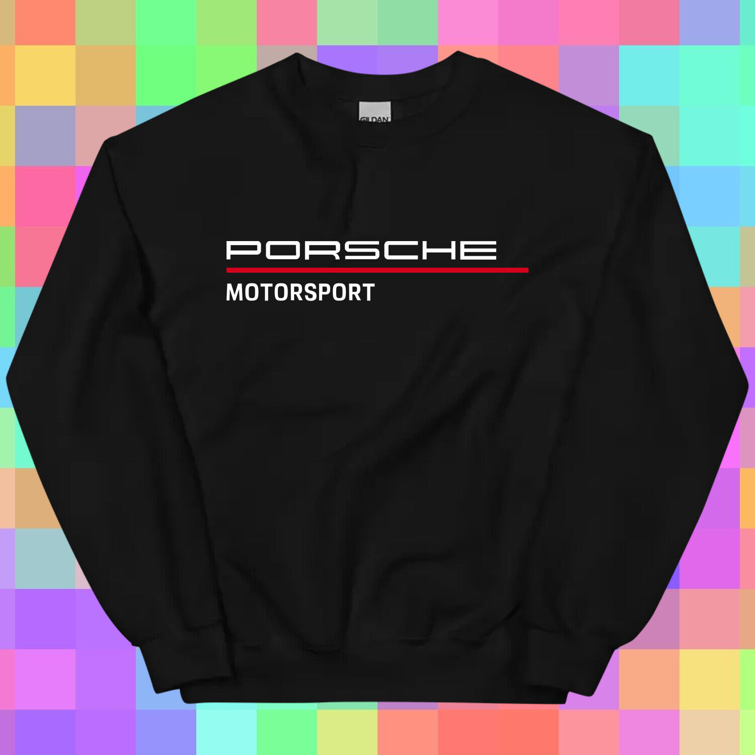 Porsche Motorsport Men\'s Long Sleeve T-Shirt Size S to 2XL