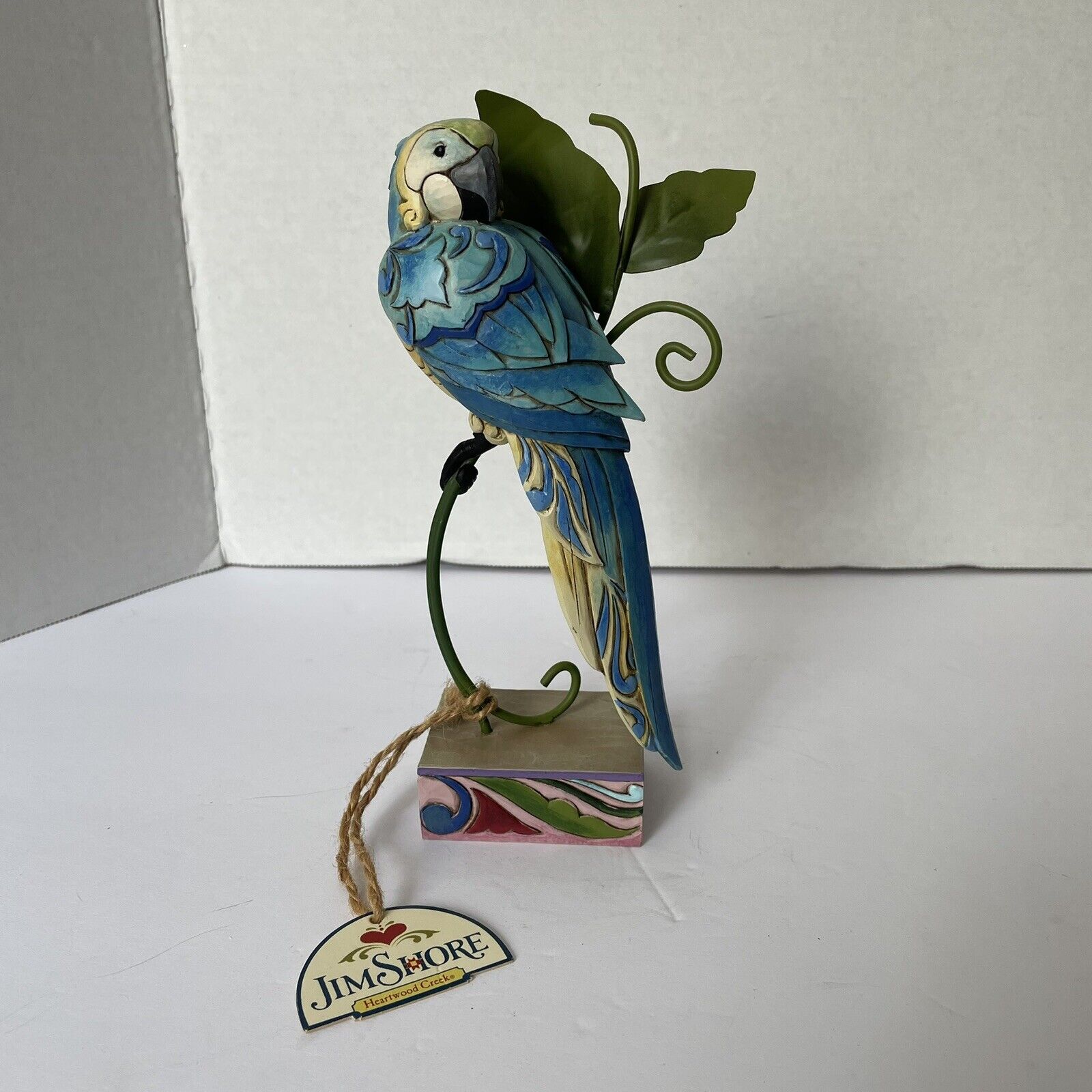 Jim Shore Parrot ”Pretty Bird” Retired 2007 Number 4009249