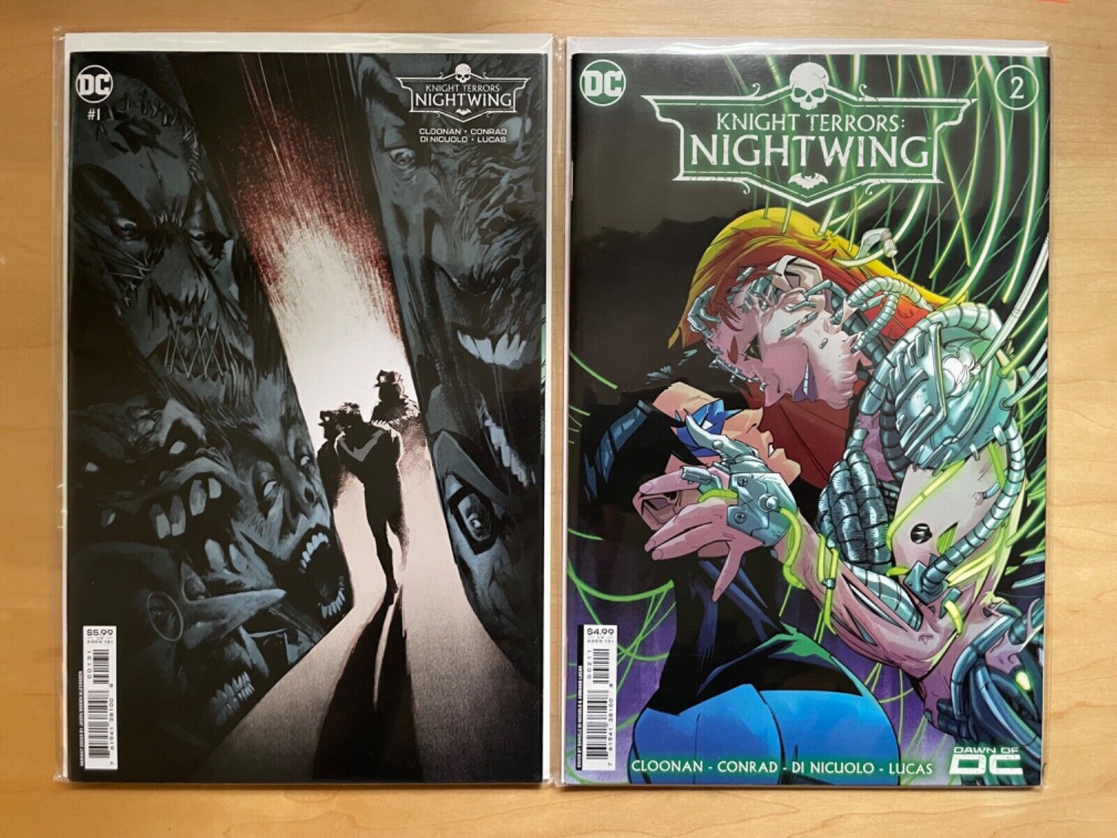 Knight Terrors: Nightwing #1 and #2 (DC comics 2023)