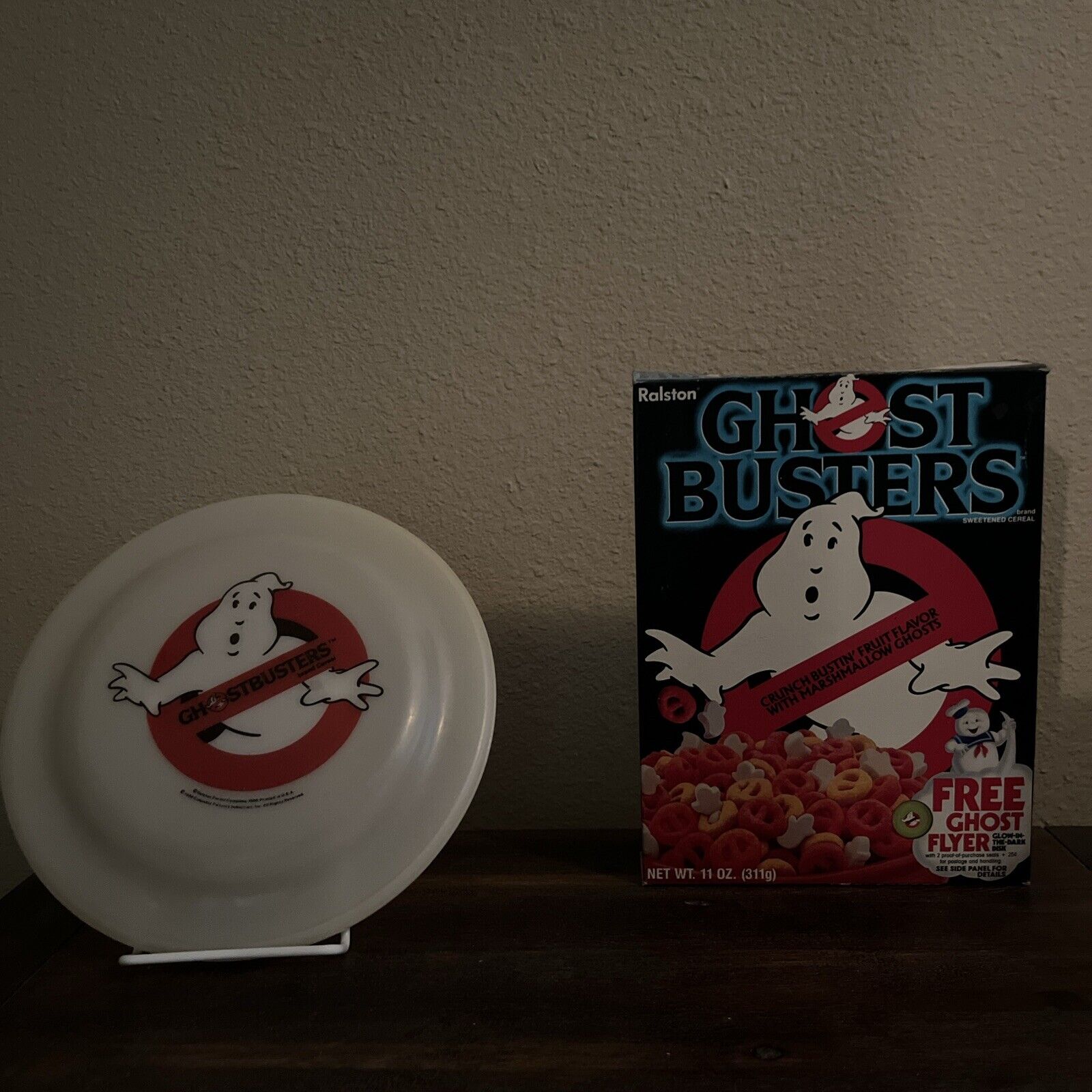 Vintage Ghostbusters Ralston Cereal Box