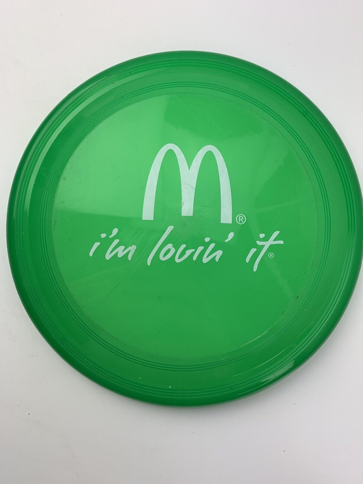 McDonald\'s Green Frisbee Fast Food Restaurant