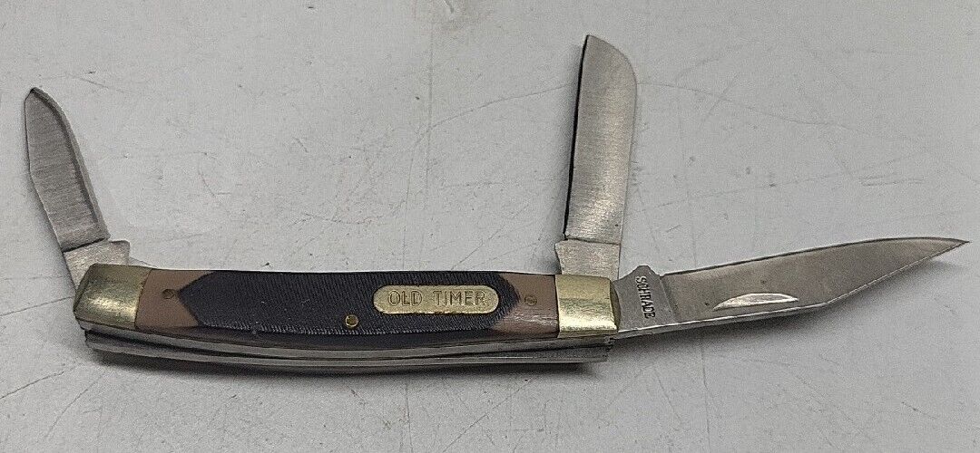vintage Schrade 34OT Old Timer USA folding knife 