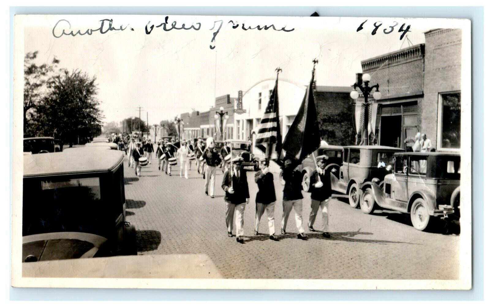 Carson Pirie Scott 50 Year Show Parade 1934 Street Amboy Illinois Photo Antique