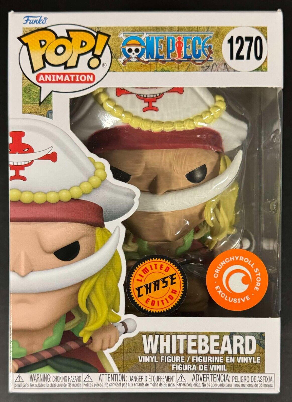 2022 One Piece Whitebeard ( 1270 ) Crunchyroll Exclusive Chase Funko POP