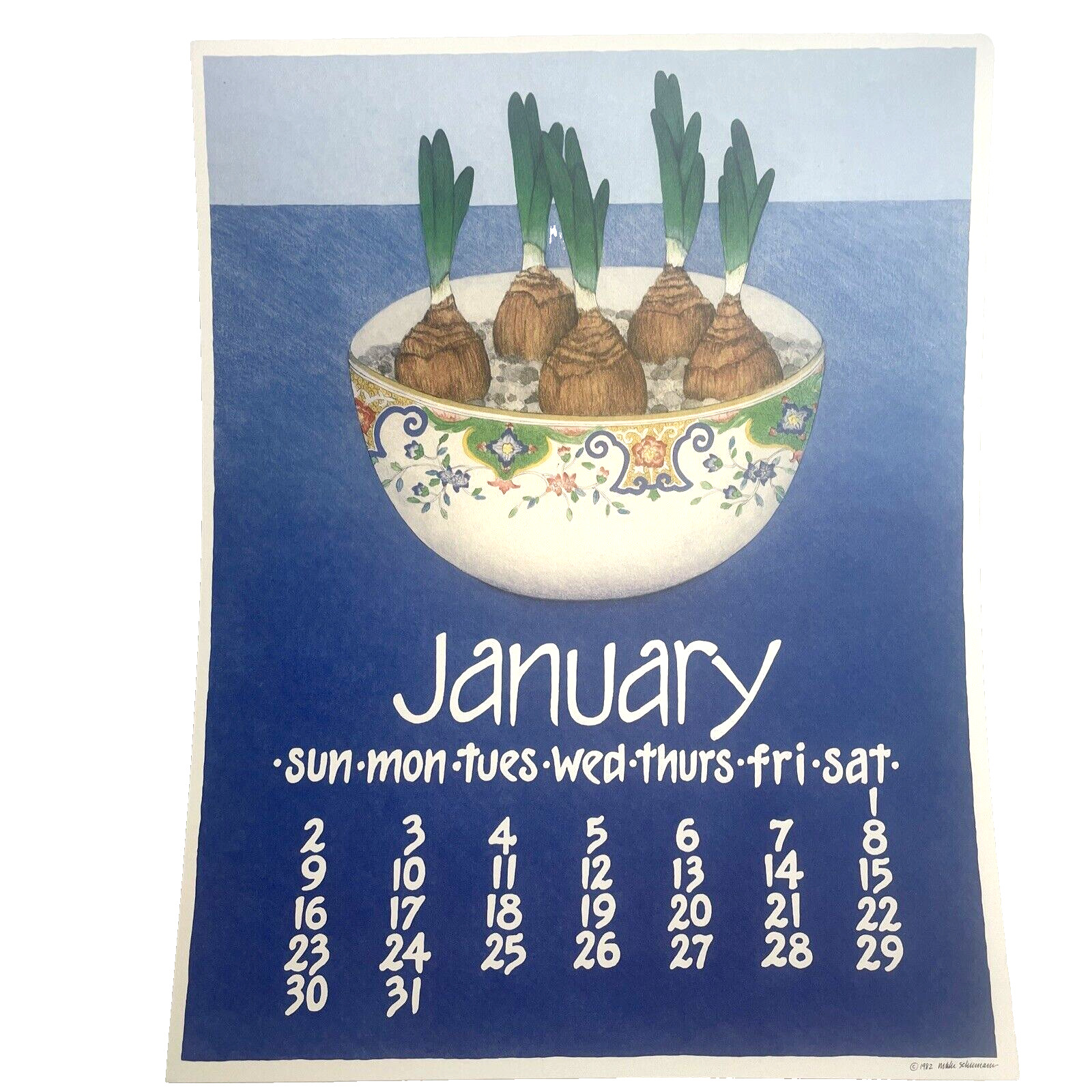 Nikki Schumann Calendar Art Posters Portfolio 1983 Original Lithograph Prints