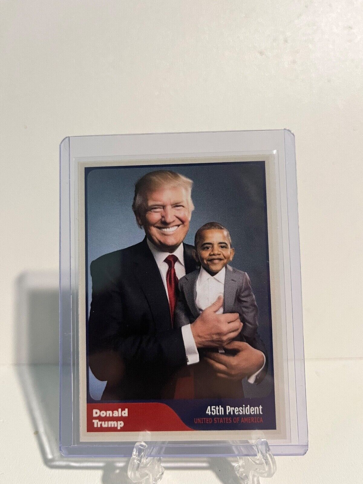 Donald Trump 45th U.S President Custom Made Trading Card