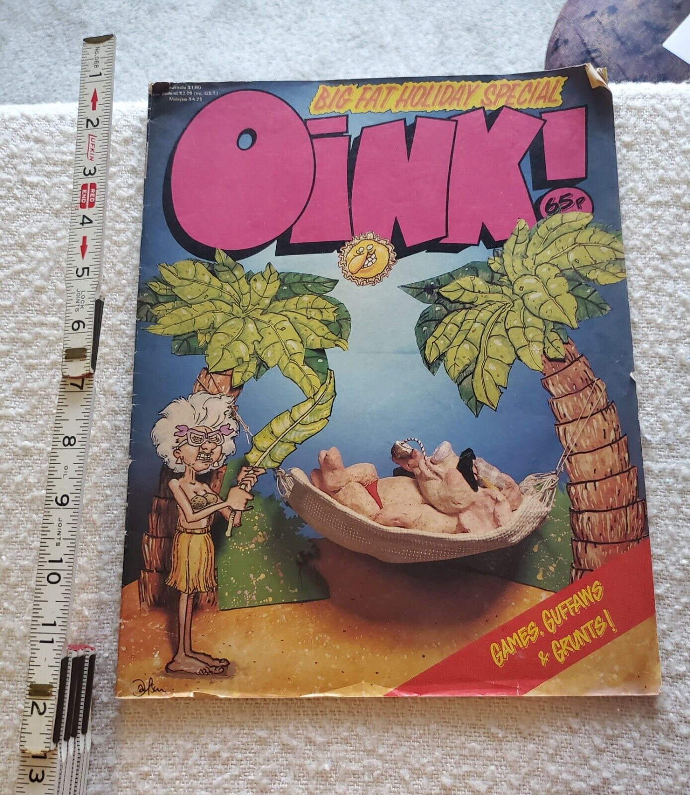 OINK BIG FAT HOLIDAY SPECIAL: UK: IPC MAGAZINE: 1987: FAIR
