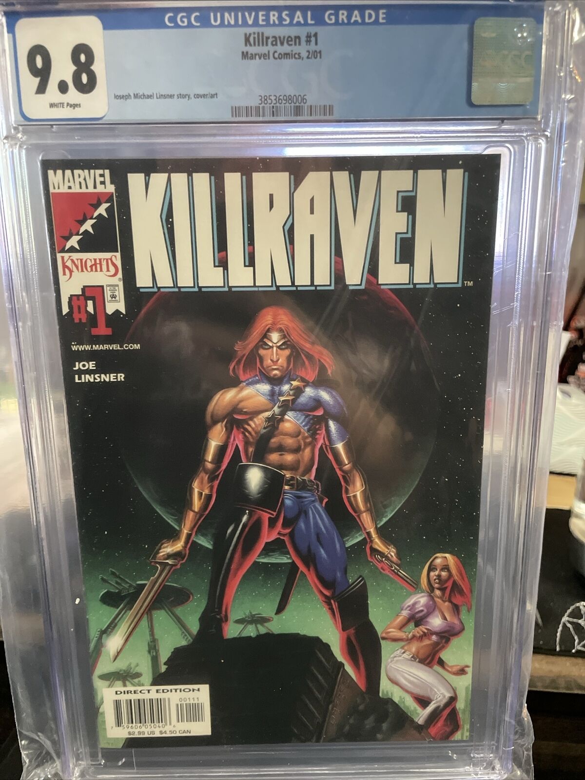 Killraven 1 ~ Marvel Comics (2001) Cgc 9.8